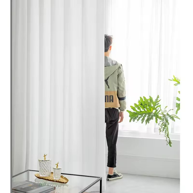 Fireproof Fabric Ripple Fold Curtain - Image 4