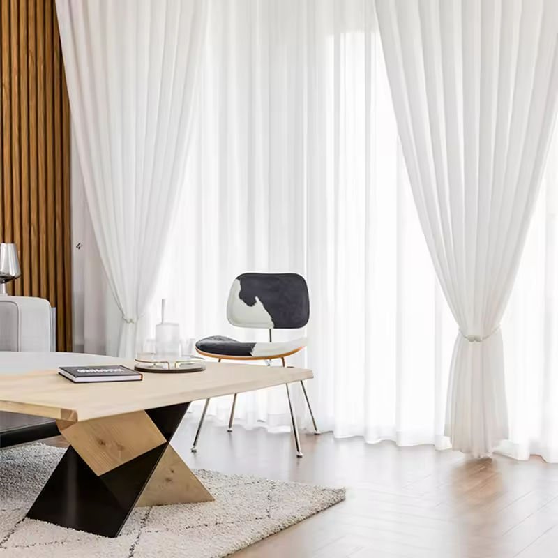 Fireproof Fabric Ripple Fold Curtain